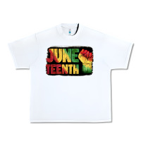 White juneteenth Urban Heavy Tee - BarkalooDesign
