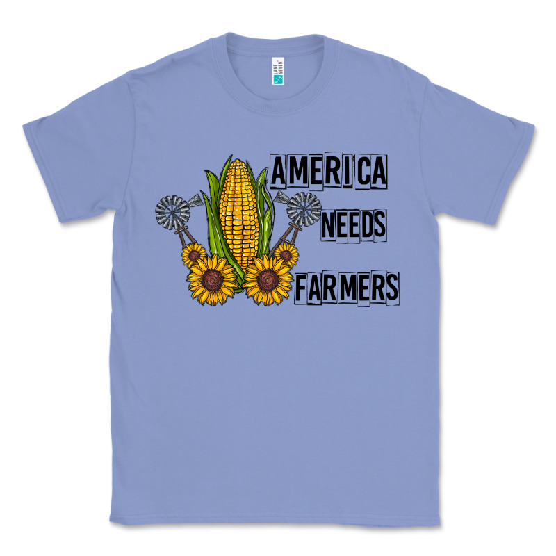 America Needs Farmers Classic Tee by CowhideDigitalArt | Teevron