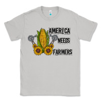Moon Dust america needs farmers Classic Tee - CowhideDigitalArt