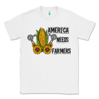 White america needs farmers Classic Tee - CowhideDigitalArt