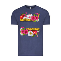 Vintage Denim floral teacher Vintage Tee - texasbilliewilder