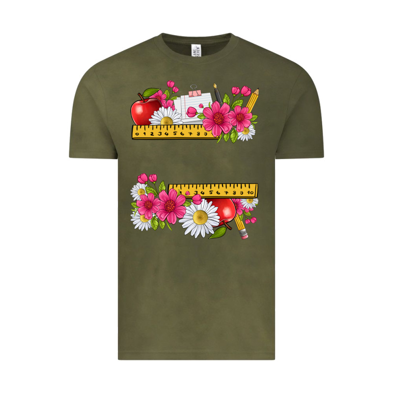 Floral Teacher Vintage Tee by texasbilliewilder | Teevron
