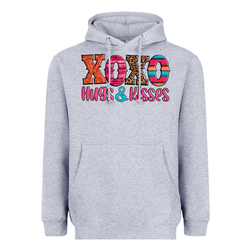 Xoxo Hugs And Kisses Heavyweight Hoodie by Jasminsmagicworld | Teevron