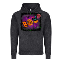 Vintage Black Boo Halloween Vintage Hoodie - RanaPortraitStore