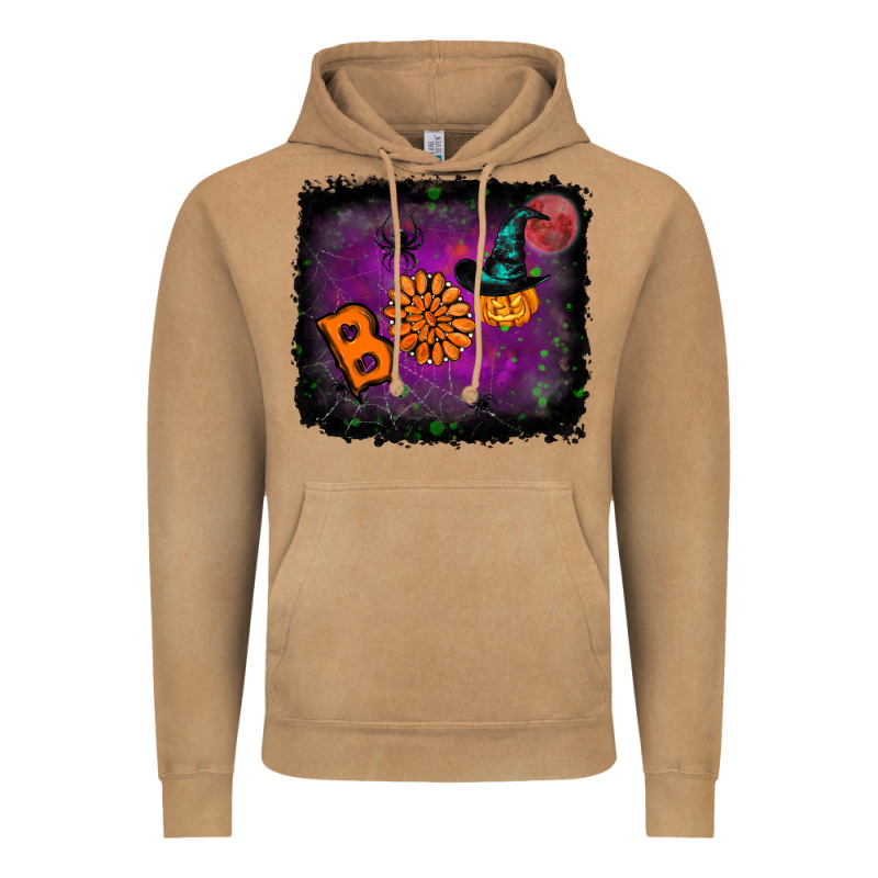 Boo Halloween Vintage Hoodie by RanaPortraitStore | Teevron