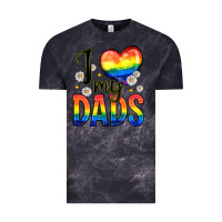 Cloud Black i love my dads Vintage Tee - Zillion Design Studio