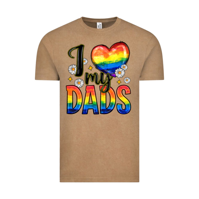 I Love My Dads Vintage Tee by Zillion Design Studio | Teevron