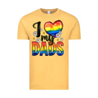 Vintage Mustard i love my dads Vintage Tee - Zillion Design Studio