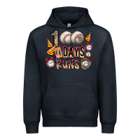 Navy 100 of days runs Urban Hoodie - SublimationCraftShop