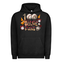 Pigment Black 100 of days runs Urban Hoodie - SublimationCraftShop