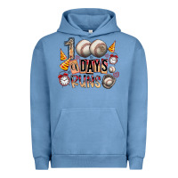 Pigment Pebble Blue 100 of days runs Urban Hoodie - SublimationCraftShop