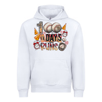White 100 of days runs Urban Hoodie - SublimationCraftShop