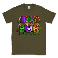 Army Green happy halloween jar Classic Tee - RacoonDesign