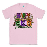 Bubblegum Pink happy halloween jar Classic Tee - RacoonDesign