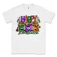 White happy halloween jar Classic Tee - RacoonDesign