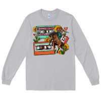 Moon Dust rodeo sunflower cactus cassette Long Sleeve Tee - FaDigitalArtStudio