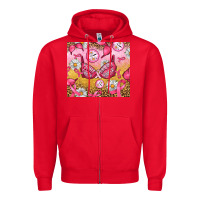Red Hour Breast Cancer Bra Zipper Hoodie - Artiststas