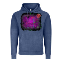 Vintage Denim Halloween background Vintage Hoodie - RanaPortraitStore