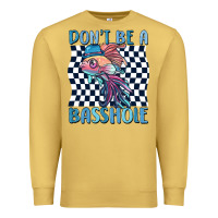 Antique Gold dont be a basshole Premium Sweatshirt - MaliasSmallBusiness