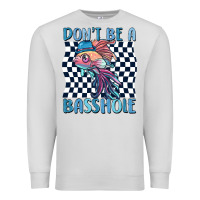 Dove Grey dont be a basshole Premium Sweatshirt - MaliasSmallBusiness
