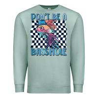 Seafoam dont be a basshole Premium Sweatshirt - MaliasSmallBusiness