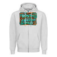 Dove Grey i am not bossy i just have leadership skills Zipper Hoodie - AdoDesignShop