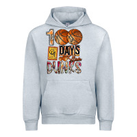 Heather Grey 100 of days slam dunks Urban Hoodie - SublimationCraftShop