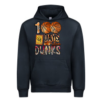 Navy 100 of days slam dunks Urban Hoodie - SublimationCraftShop