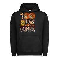 Pigment Black 100 of days slam dunks Urban Hoodie - SublimationCraftShop