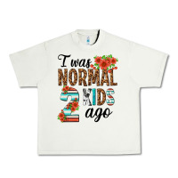 Pistachio i was normal two kids ago Urban Heavy Tee - texasbilliewilder