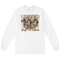 White i survived 100 wild days of school Long Sleeve Tee - RacoonDesign