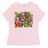 Bubblegum Pink mississippi Ladies Tee - AdoDesignShop