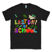 Black last day of school Classic Tee - HRA Design Shop