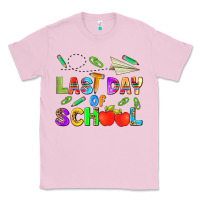 Bubblegum Pink last day of school Classic Tee - HRA Design Shop