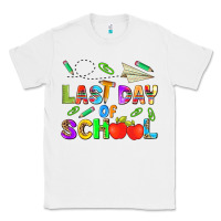 White last day of school Classic Tee - HRA Design Shop