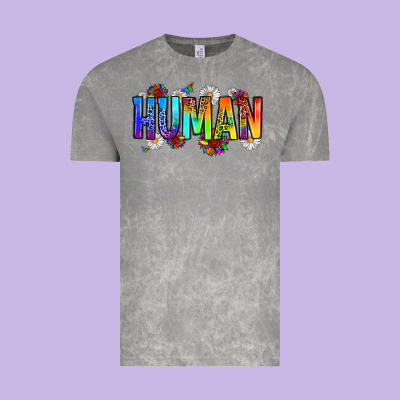 Human Vintage Tee Designed By Zillion Design Studio