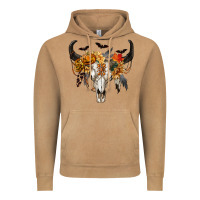 Vintage Camel Halloween Bull Skull Vintage Hoodie - RanaPortraitStore