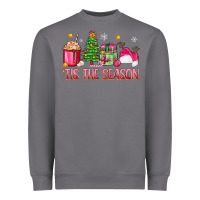 'tis The Season Pink Christmas Heavyweight Sweatshirt | Teevron