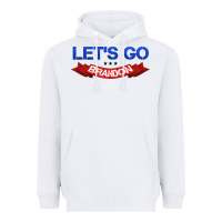 White Let's Go Brandon Heavyweight Hoodie - Jasminsmagicworld