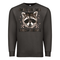 Smoke sweet but will throw hands Premium Sweatshirt - MaliasSmallBusiness