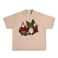 Christmas Gnomes With Truck Urban Heavy Tee | Teevron