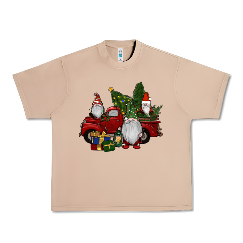 Christmas Gnomes With Truck Urban Heavy Tee by RanaPortraitStore | Teevron