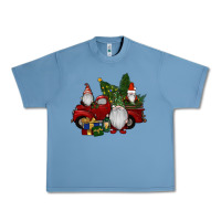 Pebble Blue christmas gnomes with truck Urban Heavy Tee - RanaPortraitStore