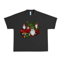 Pigment Black christmas gnomes with truck Urban Heavy Tee - RanaPortraitStore