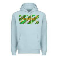 Blue Mist leopar and cowhide with cheers Premium Hoodie - AdoDesignShop