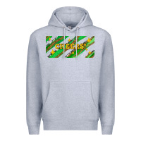 Heather Grey leopar and cowhide with cheers Premium Hoodie - AdoDesignShop