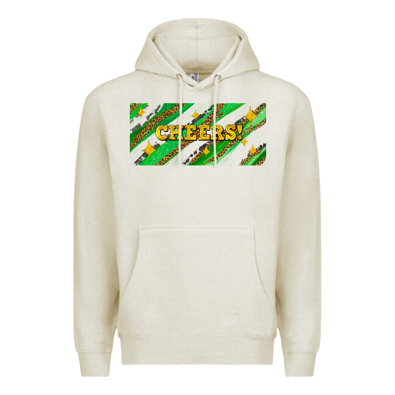 Leopar And Cowhide With Cheers Premium Hoodie by AdoDesignShop | Teevron