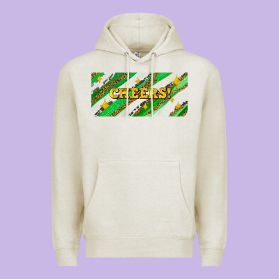 Leopar And Cowhide With Cheers Premium Hoodie Designed By Adodesignshop