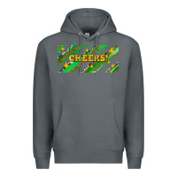 Rock leopar and cowhide with cheers Premium Hoodie - AdoDesignShop