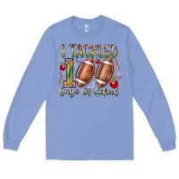I Tackled 100 Days Of School Long Sleeve Tee | Teevron